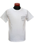 Pherrow's (フェローズ)　半袖Tシャツ　26S-PT19　"FLYING JENNY"　ホワイト