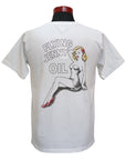 Pherrow's (フェローズ)　半袖Tシャツ　26S-PT19　"FLYING JENNY"　ホワイト