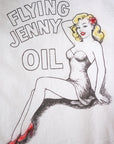 Pherrow's (フェローズ)　半袖Tシャツ　26S-PT19　"FLYING JENNY"　ホワイト