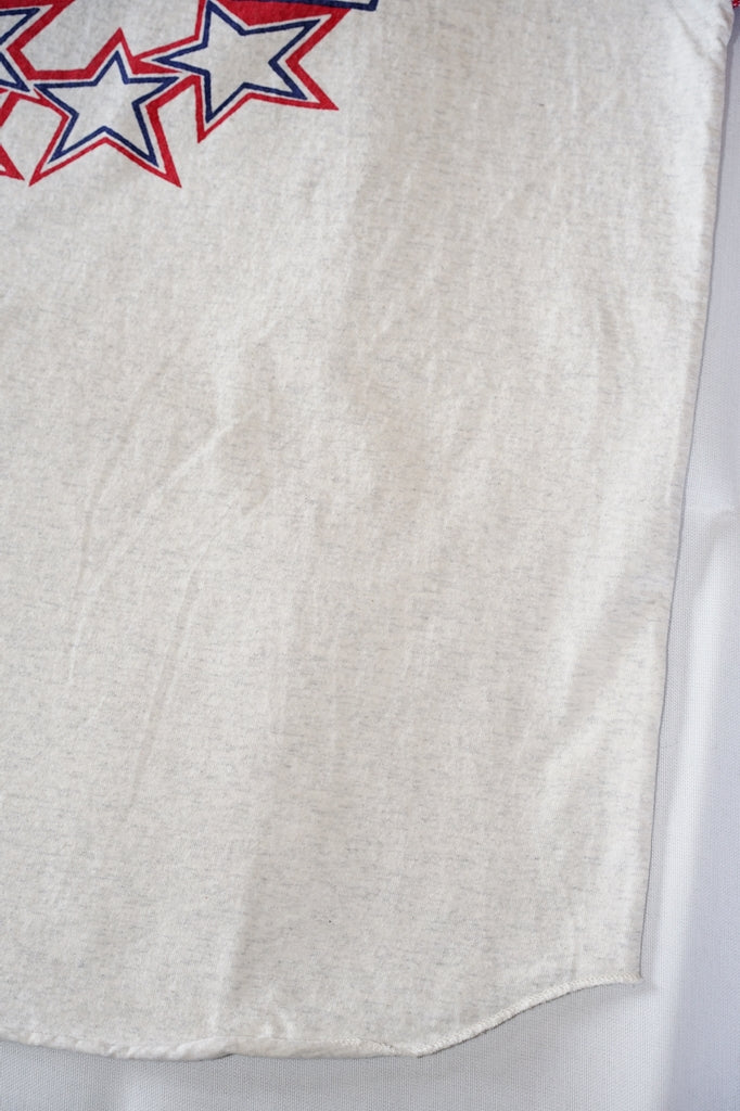 JELADO (ジェラード)　9分袖ラグランTシャツ　AB23212　"Raglan Tee VOTE Print"　バニラ