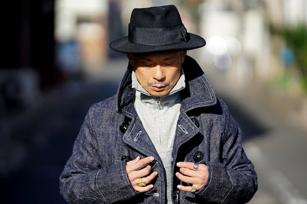 Dapper's(ダッパーズ)　ハーフジップスウェット　1660　"Classical Two Way Neck Half Zip Sweat Special Sewing Model"　ヘザーグレー