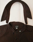 DALEE'S (ダリーズ)　長袖ドレスシャツ　"CALICO (キャラコ) with COLLER No.5"　U.S.ストライプ