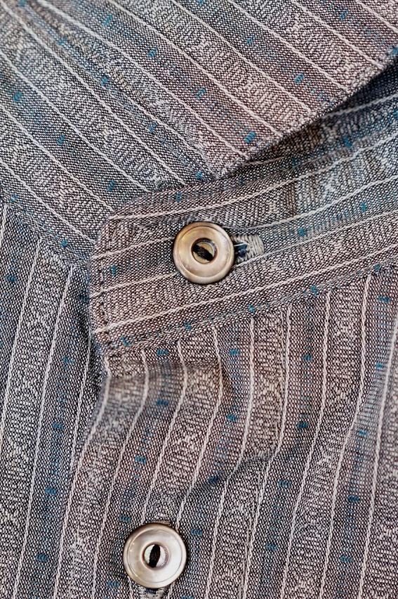 DALEE'S (ダリーズ)　6分袖ワークシャツ　"Raila (レイラ)"　...20s 3/5 SLEEVE　インディゴドギー