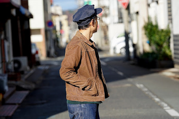 JELADO (ジェラード)　ワークキャップ　JP02647　"Buddy Work Cap"　インディゴデニム