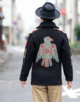 Dapper's (ダッパーズ)　クラシカルワイドブリムハット　1221　"Classic Rabbit Fur Hat"　ブラック