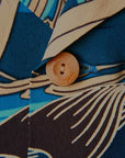 SUN SURF (サンサーフ)　半袖ハワイアンシャツ　SS38581　"CARP"　ネイビー
