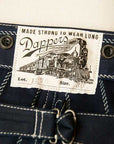 Dapper's (ダッパーズ)　ワークパンツ　1270　"Classical Railroader Work Pants"　インディゴウォバッシュ・ロープストライプ