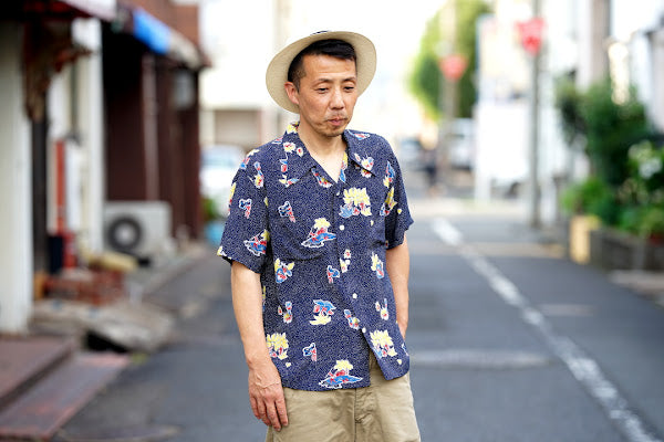 Dapper's (ダッパーズ)　パナマハット　1323　"EL SOMBRERO W-Name Panama Hat"　ナチュラル