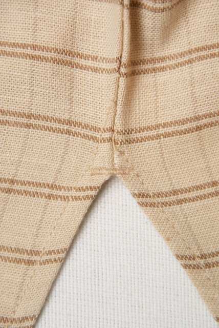 HELLER'S CAFE (ヘラーズカフェ)　プルオーバーシャツ　HC-235　"1900's Cotton Pullover Shirts"　ベージュ