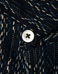 JELADO (ジェラード)　長袖オープンカラーシャツ　SG31144　"Westcoast Shirts"　インディゴ刺し子