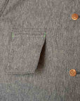 TCB (ティーシービー)　ショップコート　"Tabby's Coat"　ネイビーシャンブレー