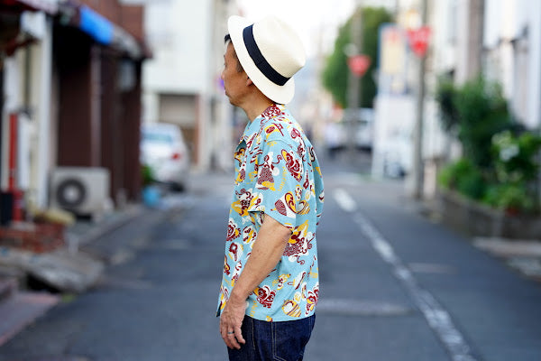 Dapper's (ダッパーズ)　パナマハット　1323　"EL SOMBRERO W-Name Panama Hat"　ナチュラル