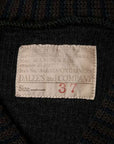 DALEE'S (ダリーズ)　Vネック・コットンニット　"ARMEE KNIT"　...ANTIQUE KNIT　US.ボーダー