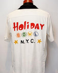 King Louie (キングルイ)　レーヨンボウリングシャツ　KL38899　"HOLIDAY BOWL NYC"　オフホワイト