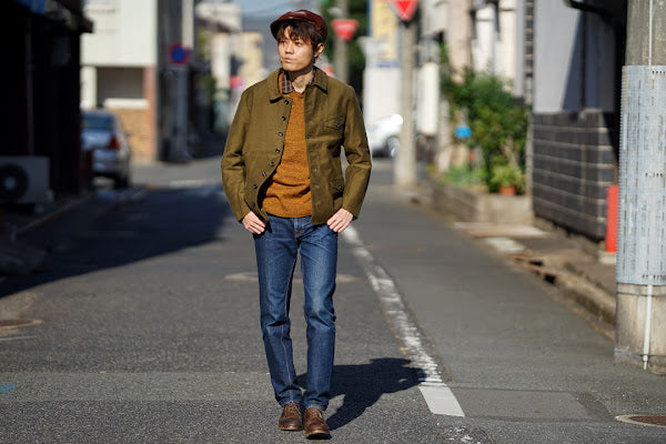 The 2 Monkeys (ザ・トゥーモンキーズ)　クラシカル・フレンチジャケット　TM73436　"Voyager Coat (ヴォイジャーコート)"　オリーブカーキ