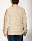 HELLER'S CAFE (ヘラーズカフェ)　プルオーバーシャツ　HC-235　"1900's Cotton Pullover Shirts"　ベージュ