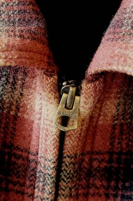 DELUXEWARE (デラックスウエア)　シェットランドウールジャケット　DX111　"50s WOOL JACKET"　レッド