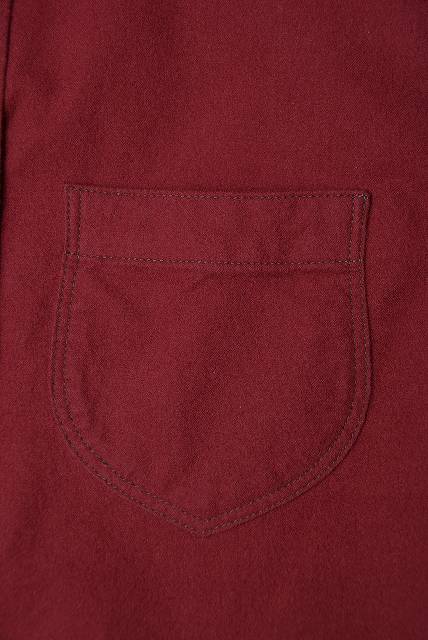 DALEE'S (ダリーズ)　長袖ドレスワークシャツ　"Sergil (サージル)"　...30s dress&amp;work flannel　ボルドー