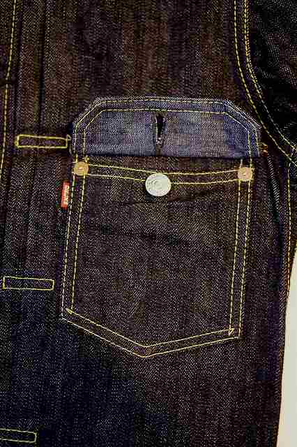 DELUXEWARE (デラックスウエア)　ジージャン　DX4015　"FIRST MODEL JACKET"　インディゴ・ワンウォッシュ