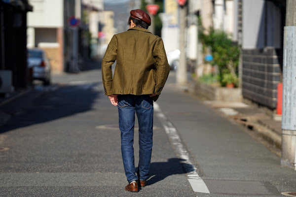 Dapper's (ダッパーズ)　レザーキャスケット　1515　"40’s Style Classic Horsehide Leather Casquette"　ブラウン
