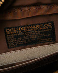DELUXEWARE (デラックスウエア)　キップレザー・ショルダーバッグ　DLB-011　キャメル