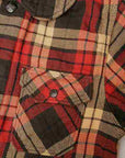 DELUXEWARE (デラックスウエア)　マッキーノジャケット　109XX　"FIELD NEL-ALL"　BLK.CK