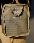 BUZZ RICKSON'S (バズリクソンズ)　H.B.T.ショルダーバッグ　BR02833　"SUIT-PNEUMATIC ANTI-G, TYPE G-3A H.B.T. BAG"　オリーブ