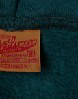 DELUXEWARE (デラックスウエア)　フルジップ・スウェットパーカー　SPZ-P　"FULLZIP PARKA PLAIN"　コバルトネイビー