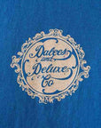 DELUXEWARE (デラックスウエア)　半袖Tシャツ　BRG-DD3B　"DELUXEWARE & DALEE'S"　ライトインディゴ