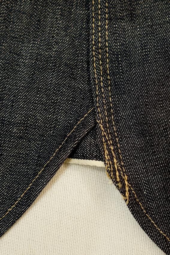 DELUXEWARE (デラックスウエア)　デニムシャツ　7640　"40S DENIM SHIRT"　インディゴ・ノンウォッシュ
