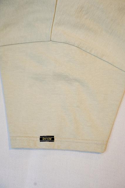 DELUXEWARE (デラックスウエア)　半袖Tシャツ　BRGX-22D　"EAGLE ARCH"　オイルベージュ