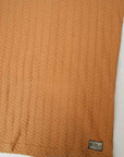 DALEE'S (ダリーズ)　Vネック・半袖Tシャツ　"FOX KNIT (フォックスニット)"　...30s CLASSIC KNIT　ブラウン.C
