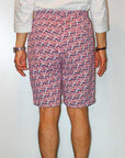 JELADO (ジェラード)　ショートパンツ　AB52307　"United States Bicentennial Shorts (ユナイテッドステイツ バイセンテニアル ショーツ)"　レッド