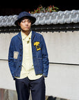 TCB (ティーシービー)　デニムワークジャケット　"SEAMENS Jumpers"　ワンウォッシュ
