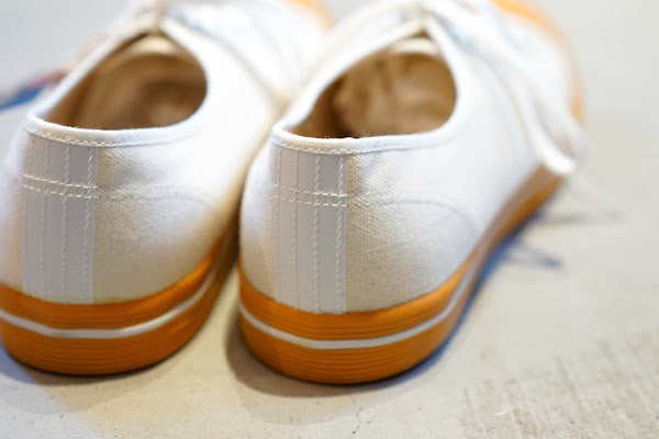 Dapper's (ダッパーズ)　キャンバススニーカー　1403　"Dappers Brand Canvas Sneakers Type Low Cut"　オフホワイト