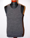 DELUXEWARE (デラックスウエア)　タンクトップ　TNK-07　"TANK TOP"　黒杢グレー