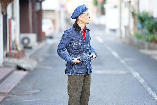 シュガーケーン×ミスターフリーダム　コーデュロイ・ウエスタンシャツ　SC28946　"MFSC "HOOPER" CORDUROY DUDE RANCHER"　レッド