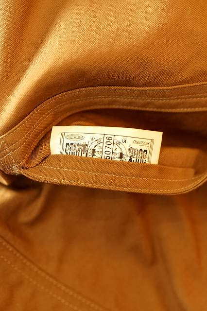 DALEE'S (ダリーズ)　ブラウンダック・ジップジャケット　81B　...30s Denim Zip Jacket　ダック
