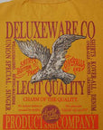 DELUXEWARE (デラックスウエア)　半袖Tシャツ　BRG-00A1　"LEGIT QUALITY"　US.イエロー