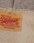 DELUXEWARE (デラックスウエア)　フルジップ・スウェットパーカー　SPZ-00　"FULLZIP PARKA PLAIN"　杢グレーベージュ