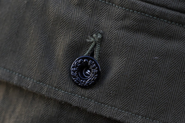 JELADO (ジェラード)　フィールドジャケット　CT03443　"CM43 HBT Field Jacket"　オリーブ
