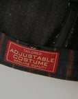ADJUSTABLE COSTUME (アジャスタブルコスチューム)　キャスケット　AC-098　"20's Style Casquette"　ブラック