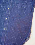 JELADO (ジェラード)　長袖ウエスタンシャツ　JP71104　"Round up shirt (ラウンドアップシャツ)"　オールドネイビー