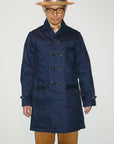 DALEE'S (ダリーズ)　ショップコート　"Union.Coat (ユニオンコート)"　...1920s SHOP COAT　ダーク・ウォバッシュストライプ