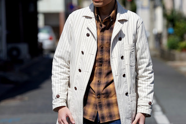 DALEE'S (ダリーズ)　長袖シャツ　"The Goat (ザ・ゴート)"　...20s Work.Shirt　マスタード