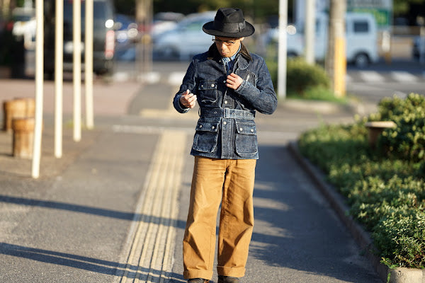 Dapper's (ダッパーズ)　クラシカルワイドブリムハット　1221　"Classic Rabbit Fur Hat"　ブラック