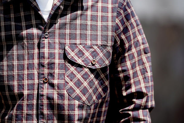 DALEE'S (ダリーズ)　長袖シャツ　"Romani (ロマーニ)"　...30s Boxy line shirt　マドラス