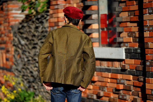 ADJUSTABLE COSTUME (アジャスタブルコスチューム)　キャスケット　AC-097　"20's Style Casquette"　ワイン