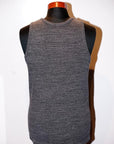 DELUXEWARE (デラックスウエア)　タンクトップ　TNK-07　"TANK TOP"　黒杢グレー