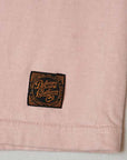 DELUXEWARE (デラックスウエア)　半袖Tシャツ　MT-PW　"MTY WIDENECK"　ピーチ